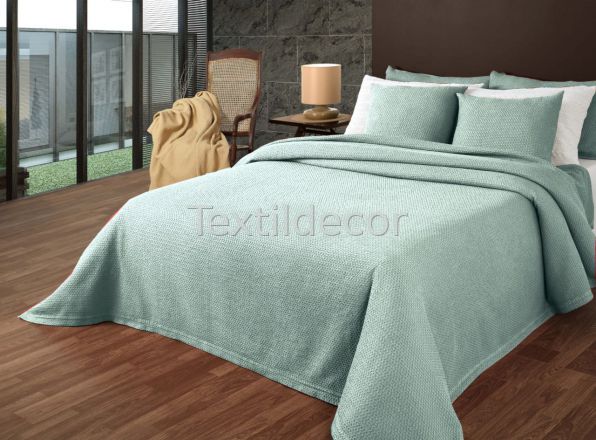 Colcha 100% Algodón Natural – Suave, Transpirable