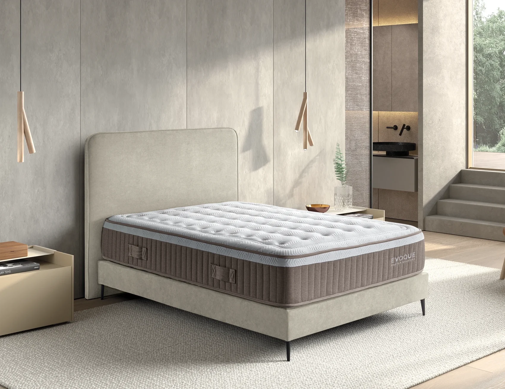 Colchón Viscoelástico EVOQUE 30 cm – Firmeza Alta y Gran Confort