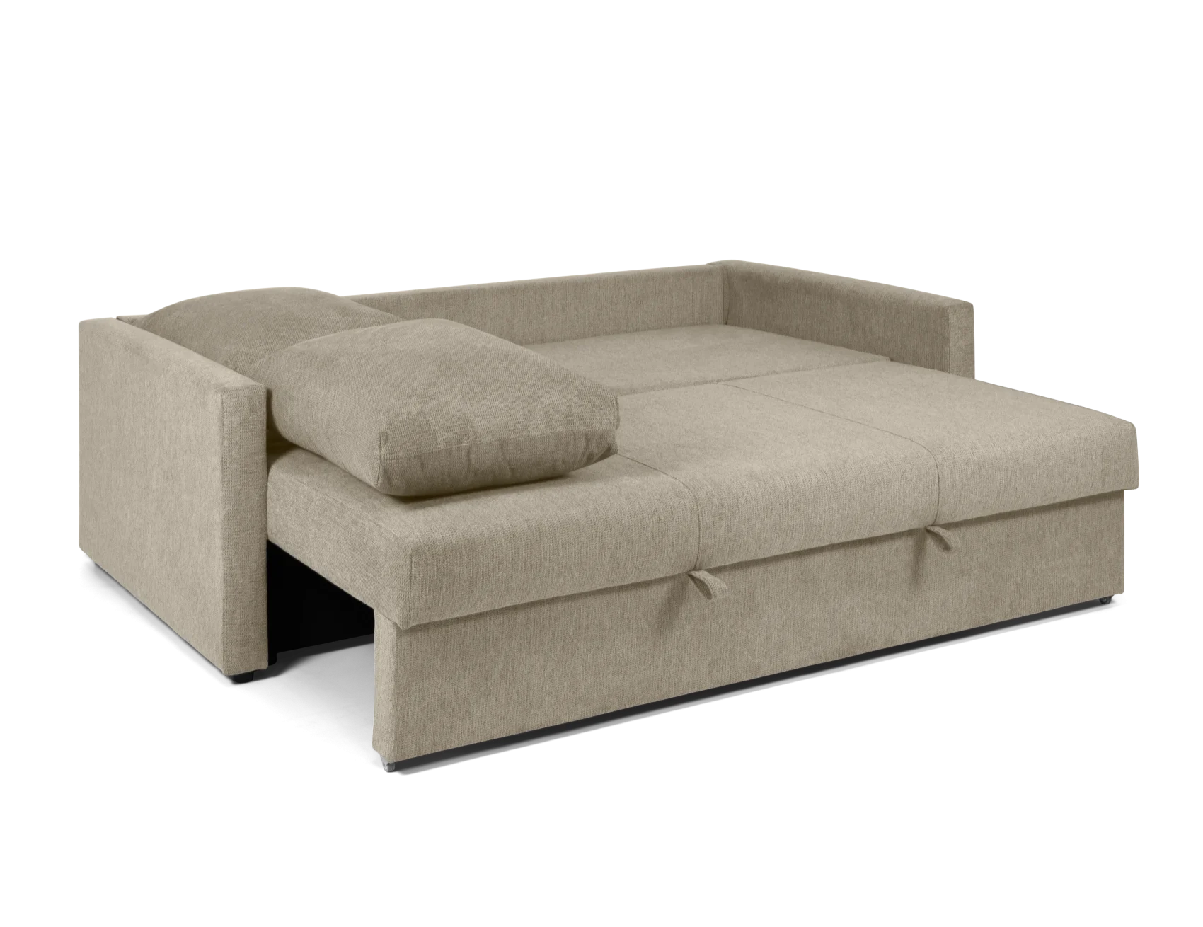 Sofà Llit Saona de 3 Places Entapissat en Beige