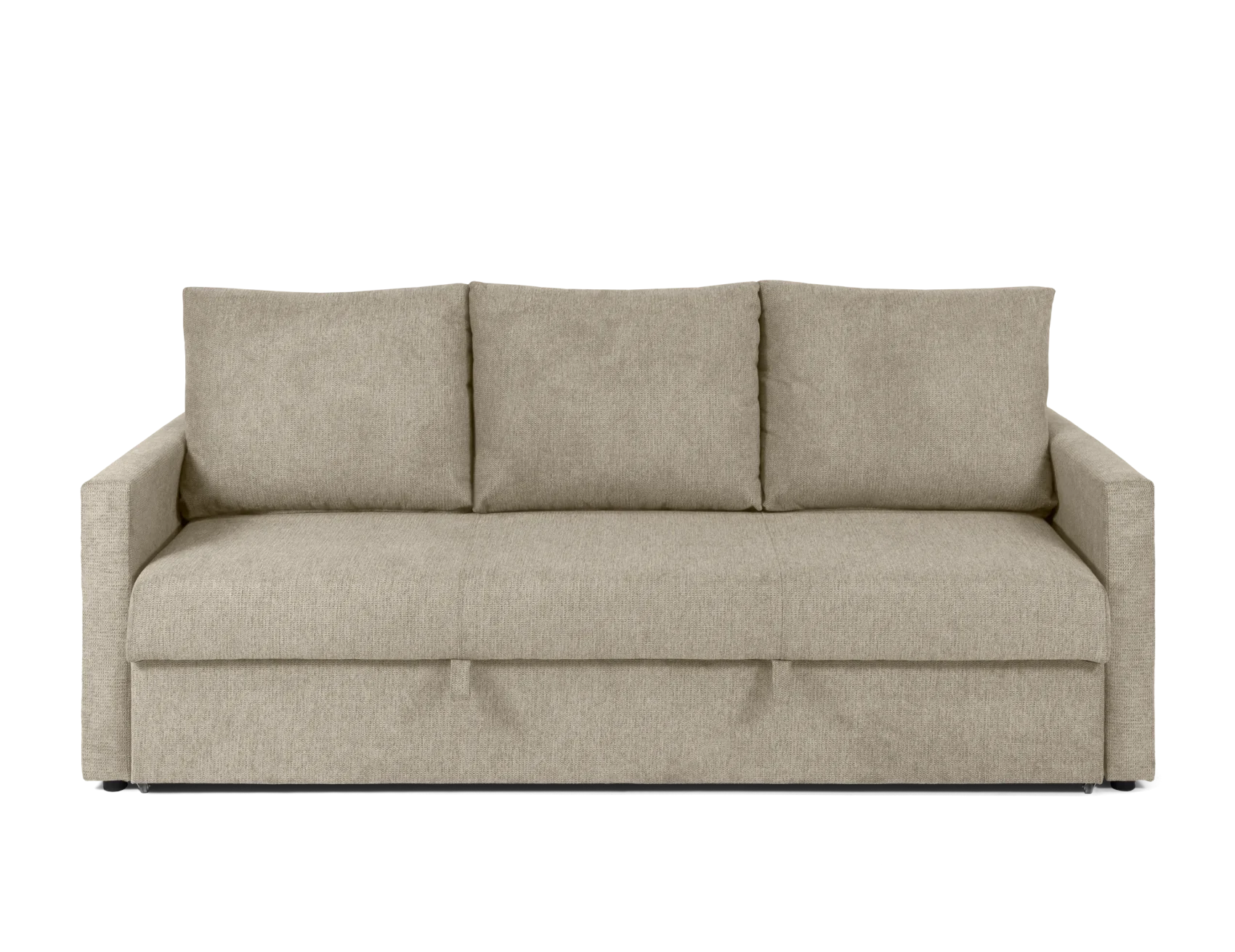 Sofà Llit Saona de 3 Places Entapissat en Beige
