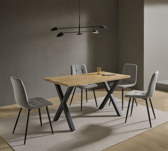 Mesa de comedor industrial Edurne