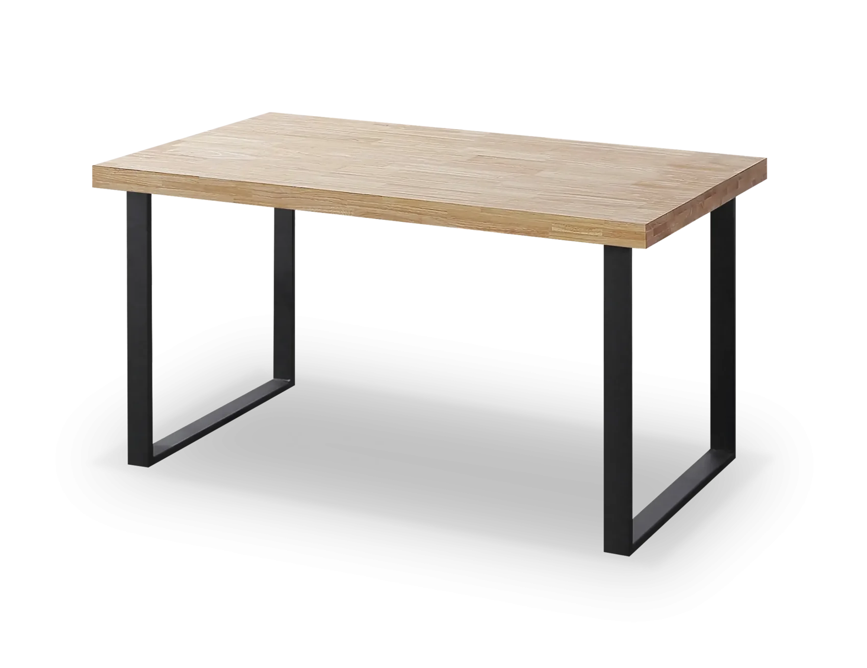 Mesa de estudio industrial de madera y metal – modelo Java