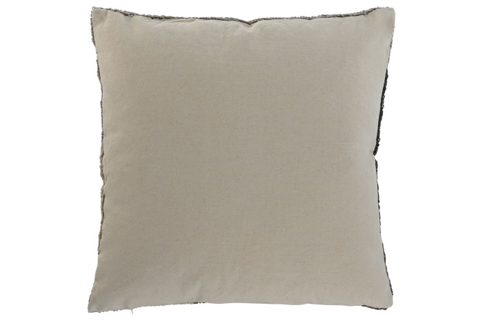 Coixí decoratiu abstracte multicolor en tons terra i gris