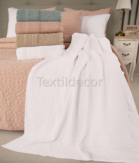 Plaid waffle Cotton Dreams