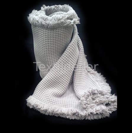 Plaid Textura Gofrada amb Serrells