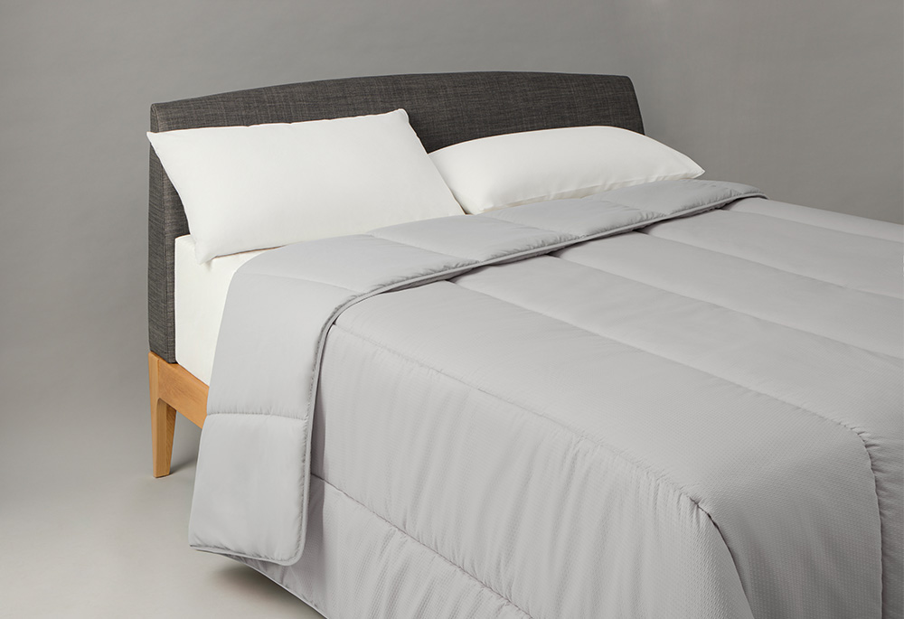 Edredó Nòrdic Perla Microfibra Gris Velfont