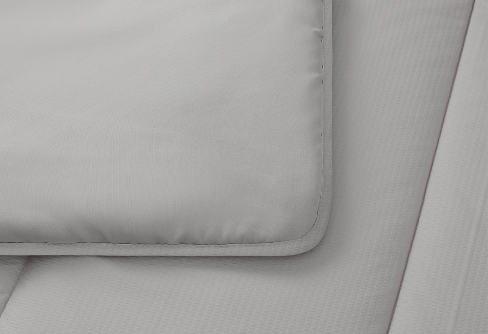 Edredó Nòrdic Perla Microfibra Gris Velfont