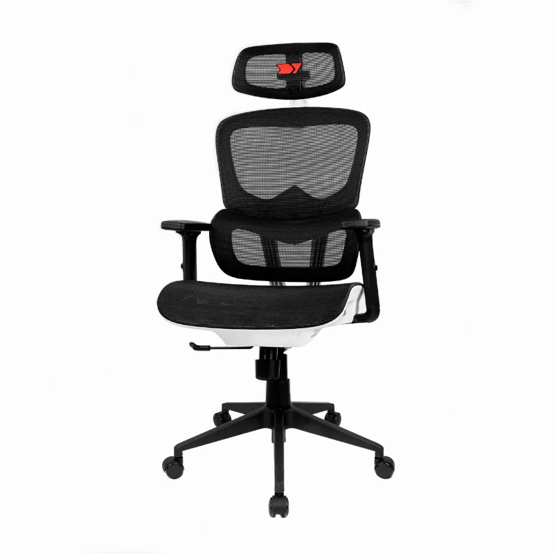 Cadira Gaming Ergonòmica amb Respatller de Malla i Reposacaps Ajustable