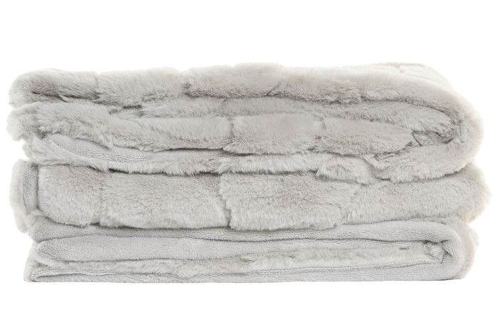 Manta Tèrmica Ultra Suau de Plush Gris