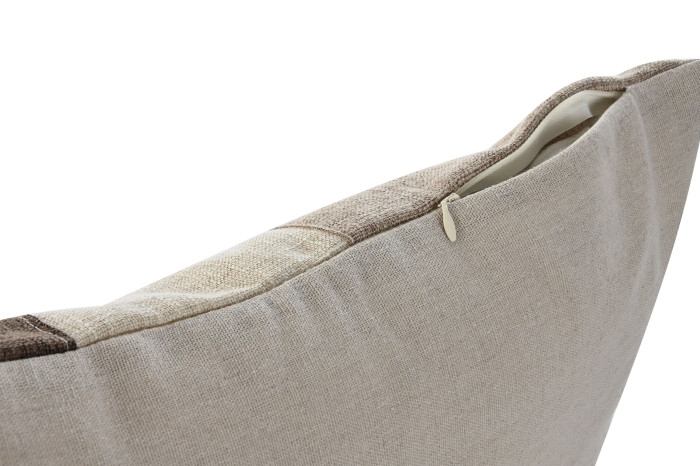 Coixí Decoratiu Abstracte en Tons Terra