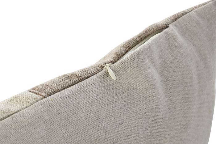 Coixí Decoratiu Abstracte Rectangular en Tons Terra