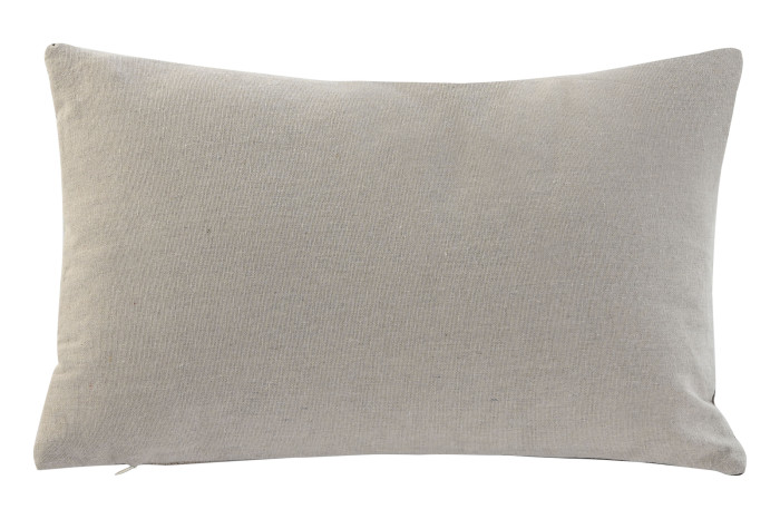 Coixí Decoratiu Abstracte Rectangular en Tons Terra