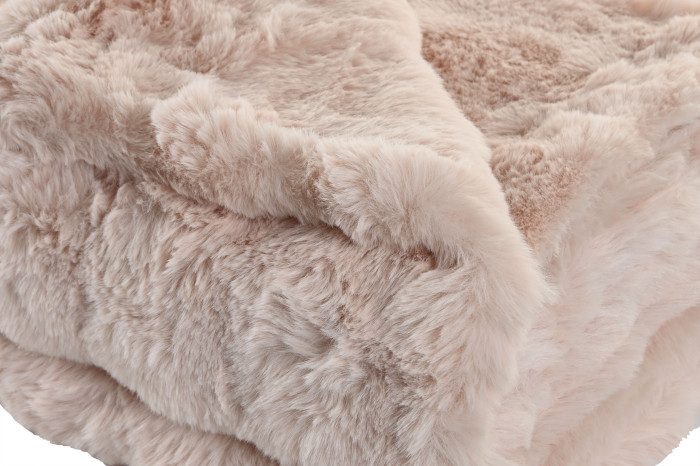 Manta Tèrmica Ultra Suau de Plush Rosa