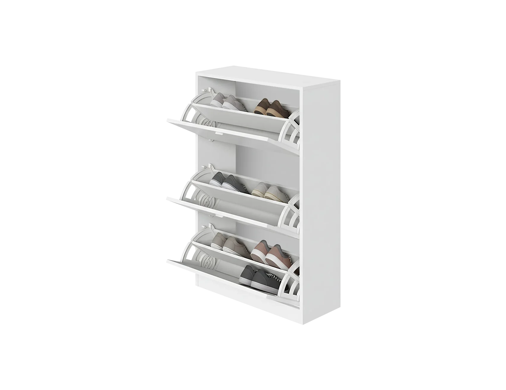 Sabater Abatible Blanc de 3 Portes amb Gran Capacitat