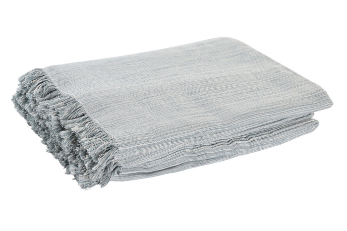 Plaid Decorativo Texturizado Nórdico con Flecos