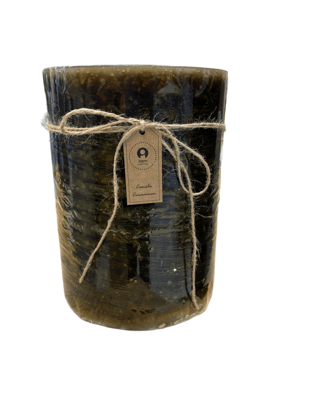 Espelma Artesanal de Cera Natural 3000g Aroma Canyella – 3 Metxes