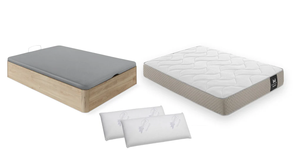 Pack Matalàs VELOUR + Canapé Record + Coixins de Regal