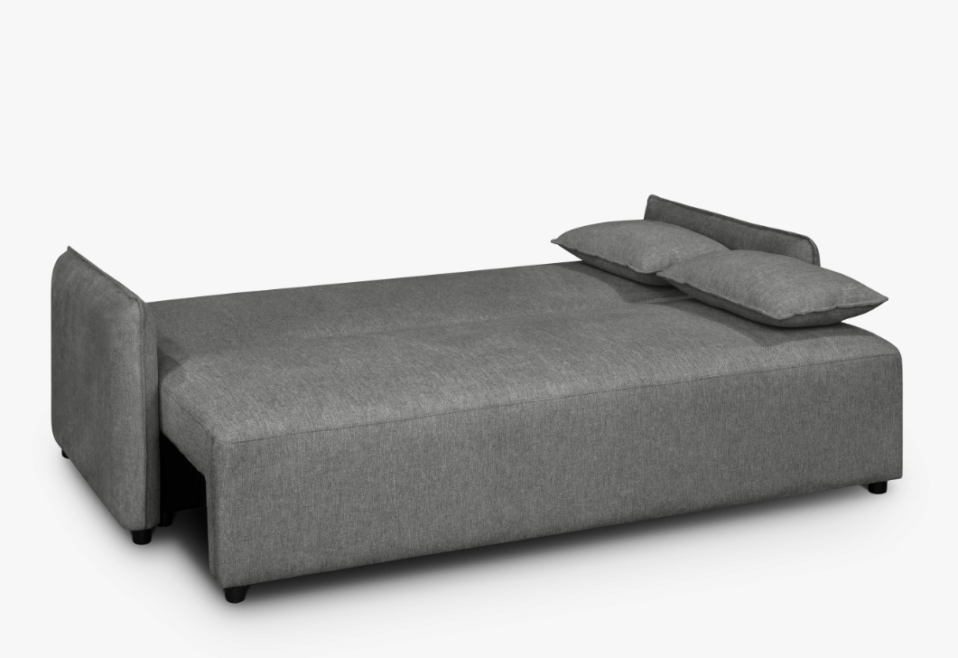 Sofà Llit amb Arcó Gris Modern