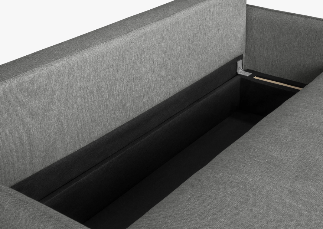 Sofà Llit amb Arcó Gris Modern