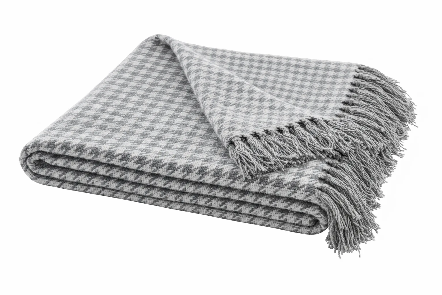 Plaid Pota de Gall – Gris, 130 × 170 cm