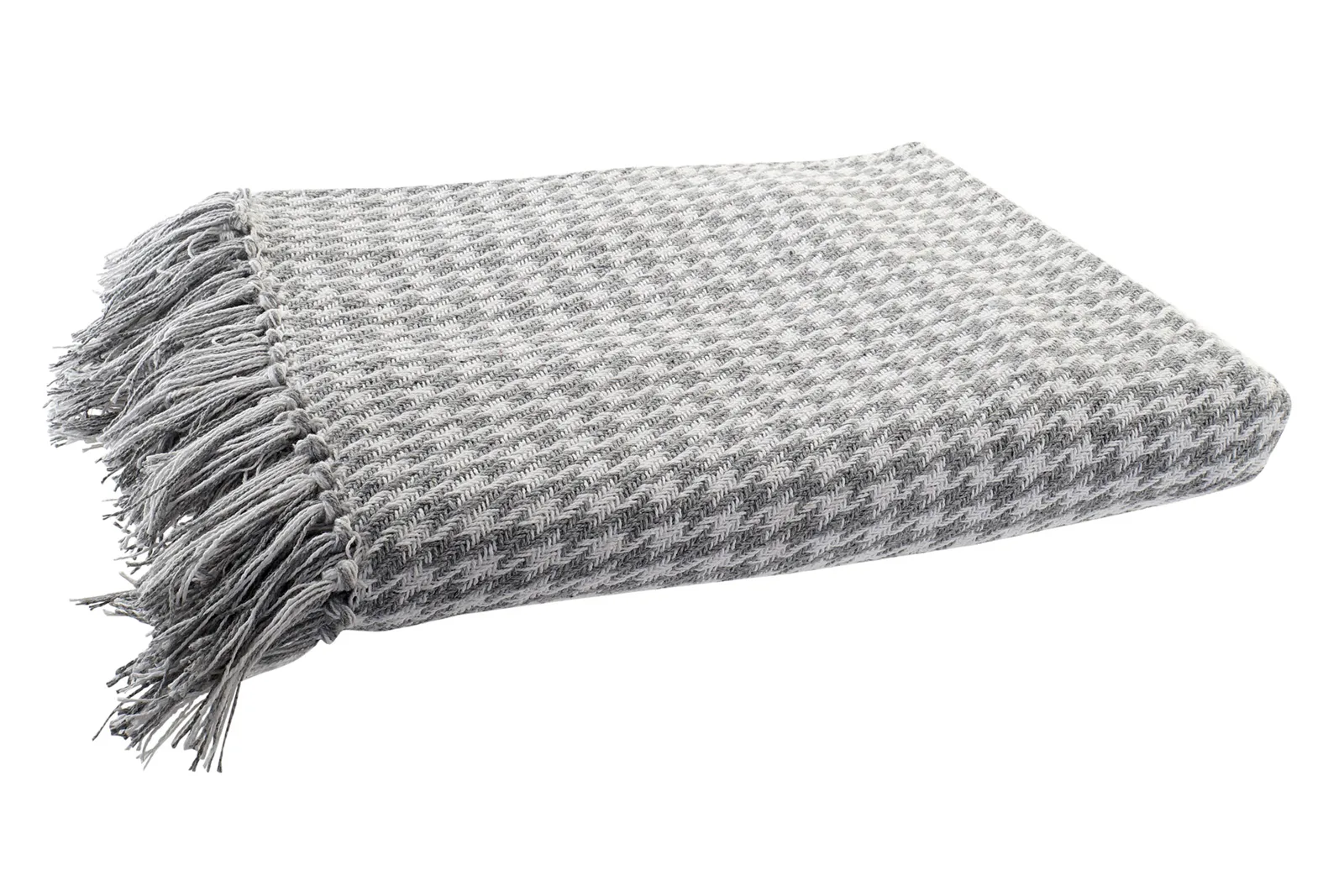 Plaid Pota de Gall – Gris, 130 × 170 cm