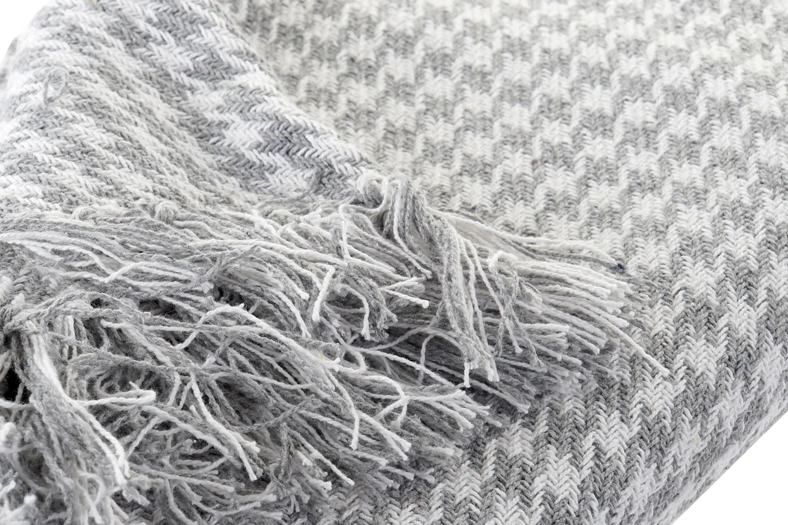Plaid Pota de Gall – Gris, 130 × 170 cm